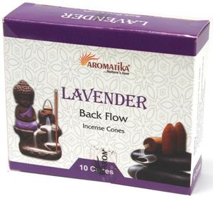 lavender back flow incense cones