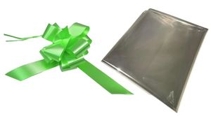 lime green hamper wrap kit