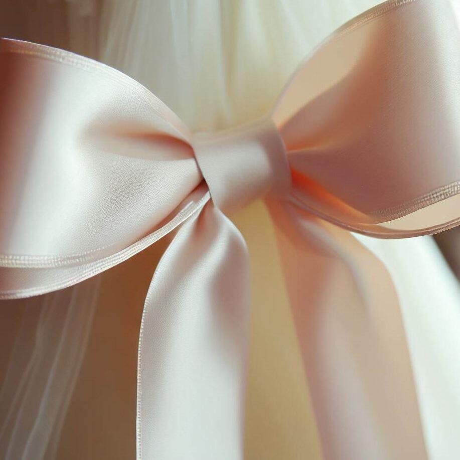 25mm double sided face ribbon