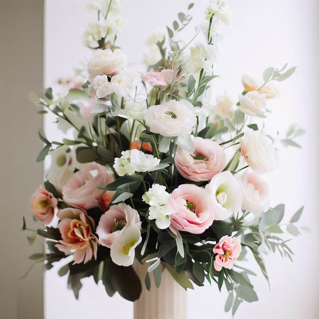 artificial flower arrangement