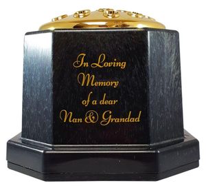 grave vase pot nan and grandad