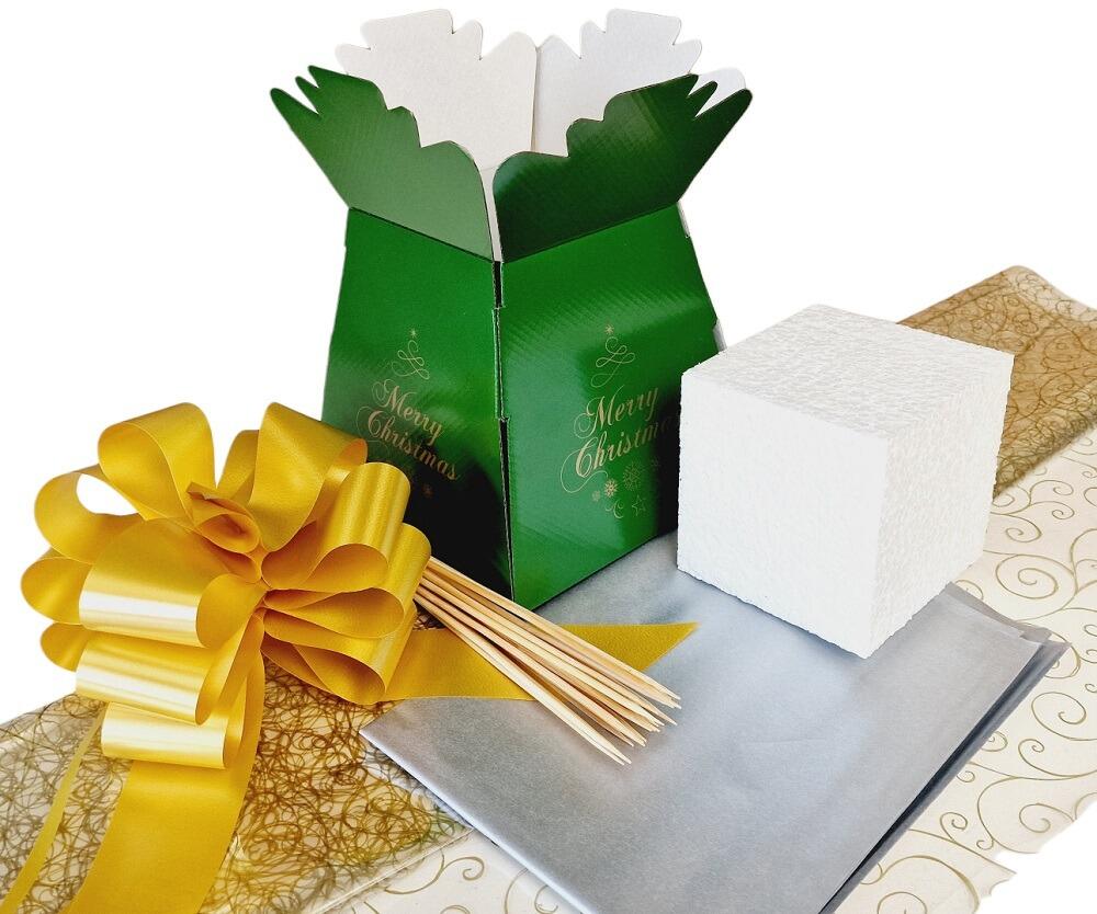 christmas chocolate bouquet box kit