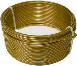 gold aluminium florist wire