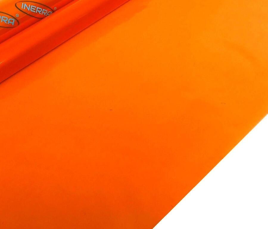 orange cellophane wrap