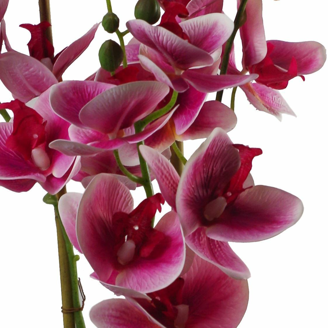 Artificial Orchid Dark Pink