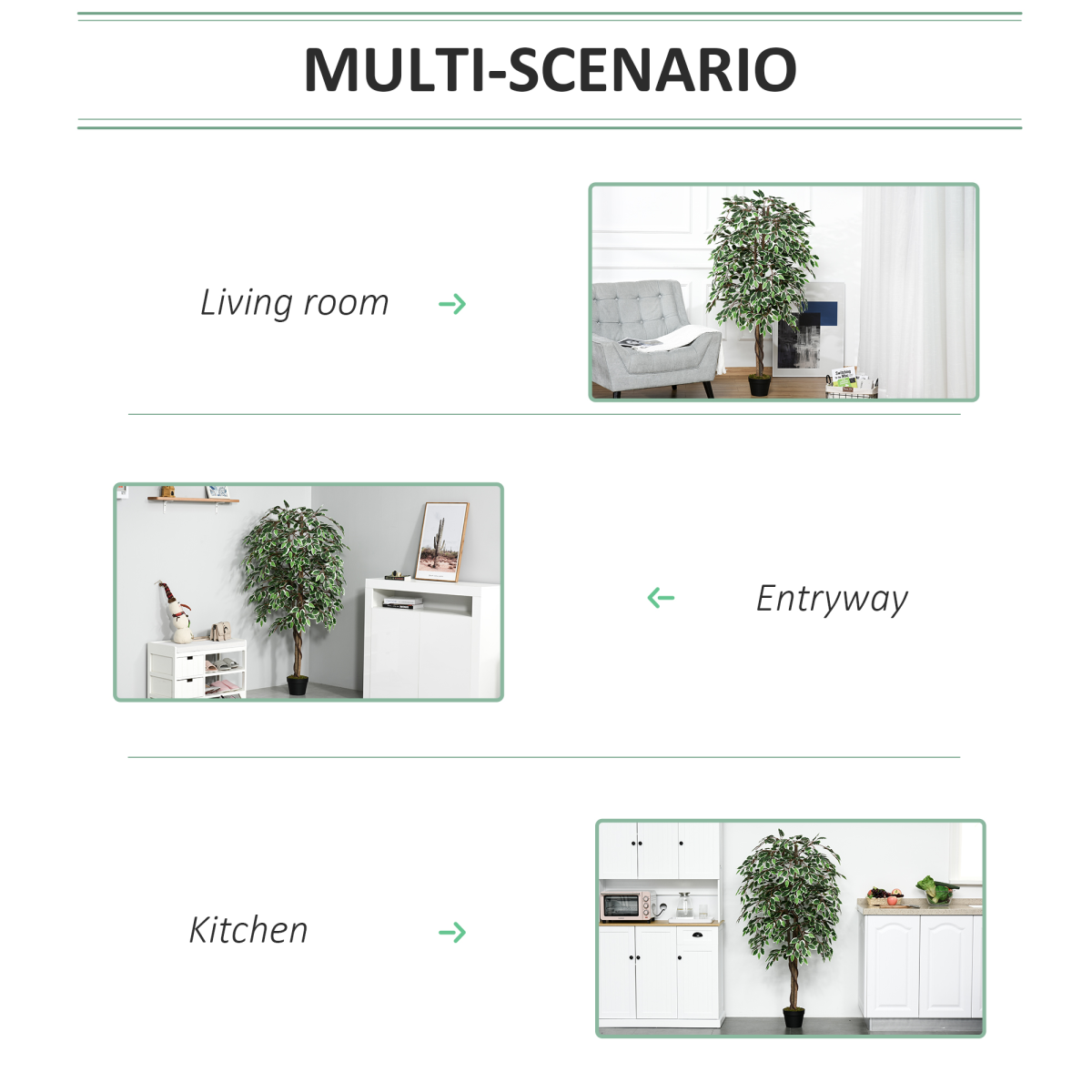 Artificial Ficus Silk Tree