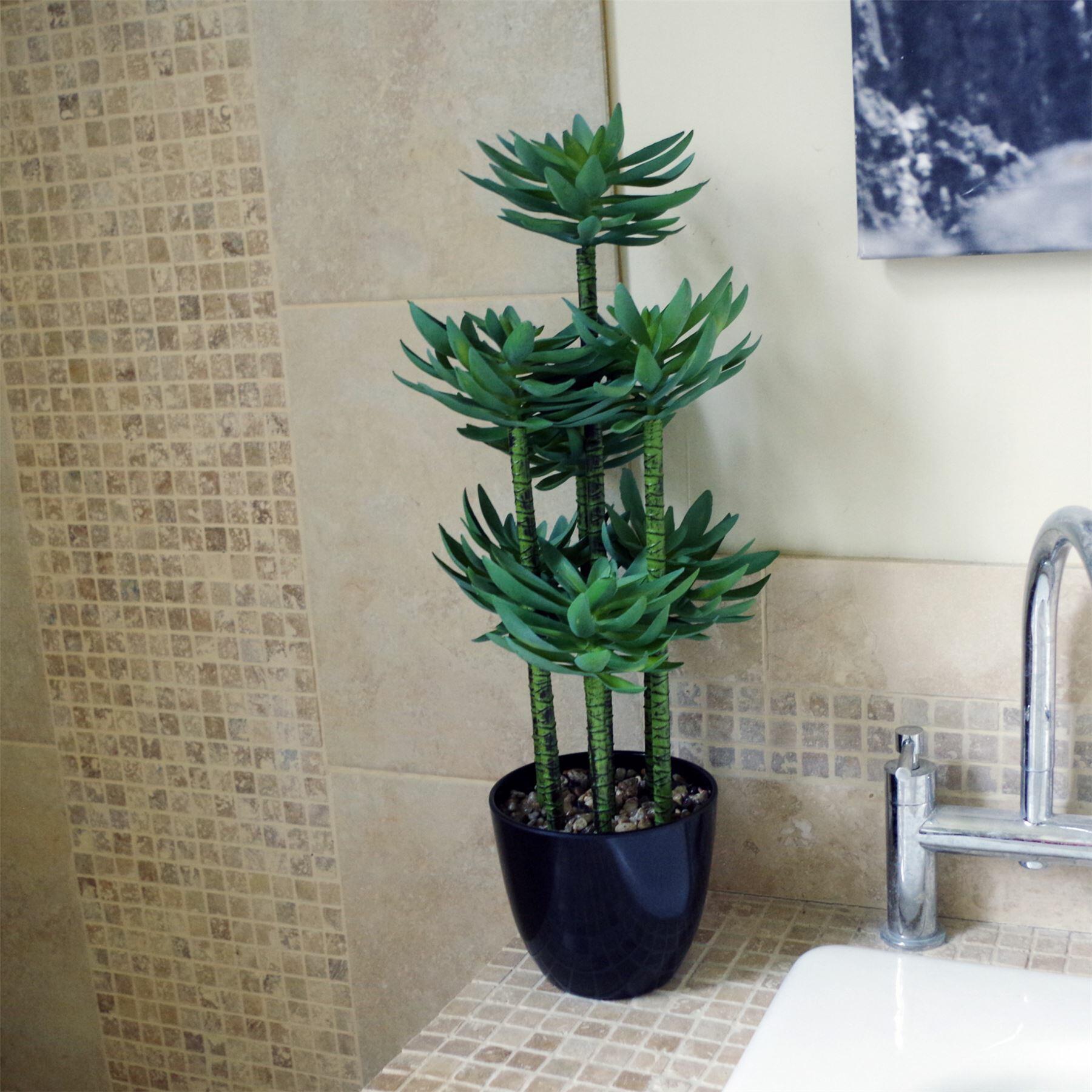 60cm Artificial Tropical Yukka Palm Potted