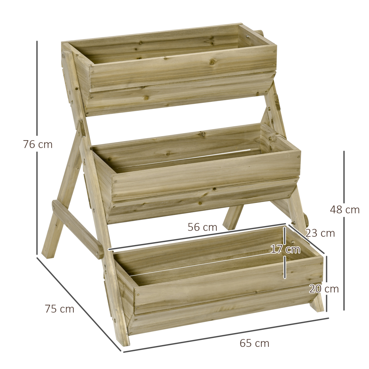 Raised Garden Bed Kit for Flower & Vegetables