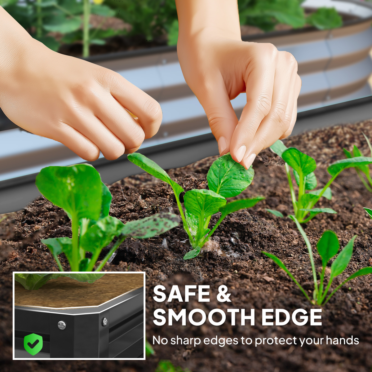 Garden Bed Gardner Frame Outdoor Planter