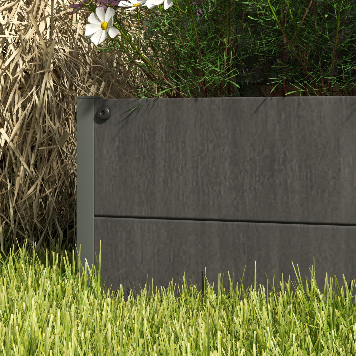 Raised Garden Bed with Trellis Planter Box