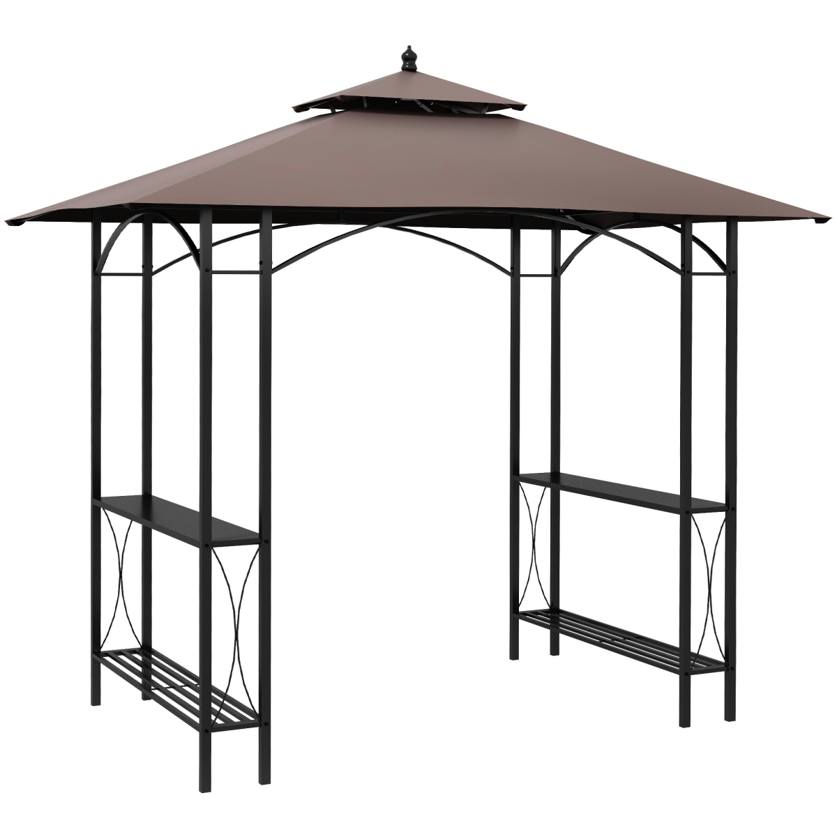2.5 x 1.5m BBQ Tent Canopy Patio Outdoor Awning Gazebo Party Sun Shelter