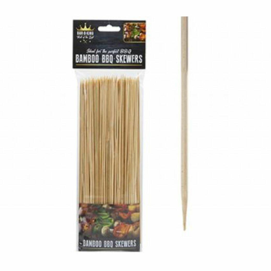 Bar-B-King Bamboo BBQ Grilling Skewers 10 Inch, Approx 150