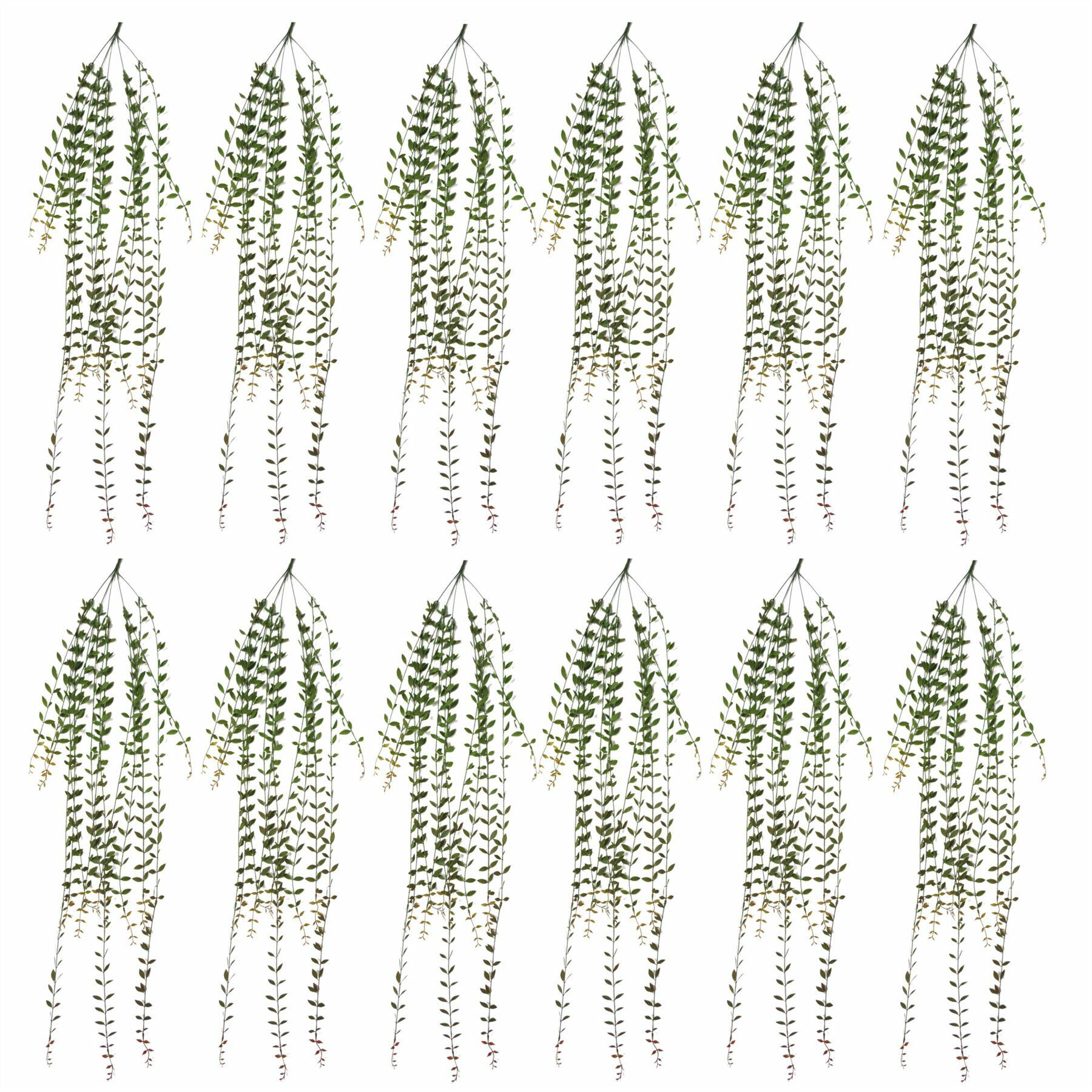 Pack of 12 x 120cm Artificial Hanging String of Pearls