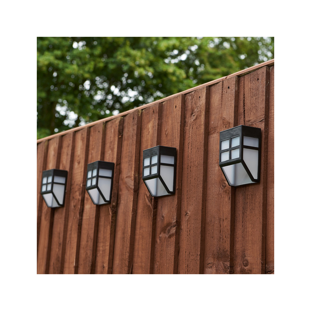 solar lights fence lights x 4
