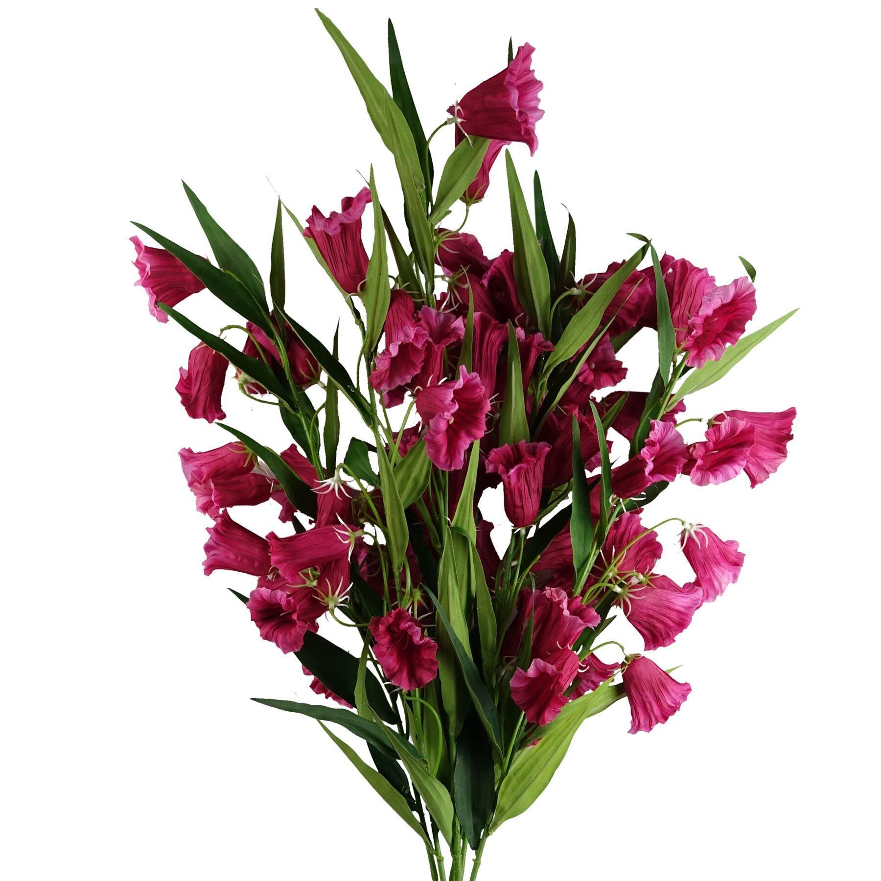 pack of 6 x 100cm trumpet artificial flower view 1