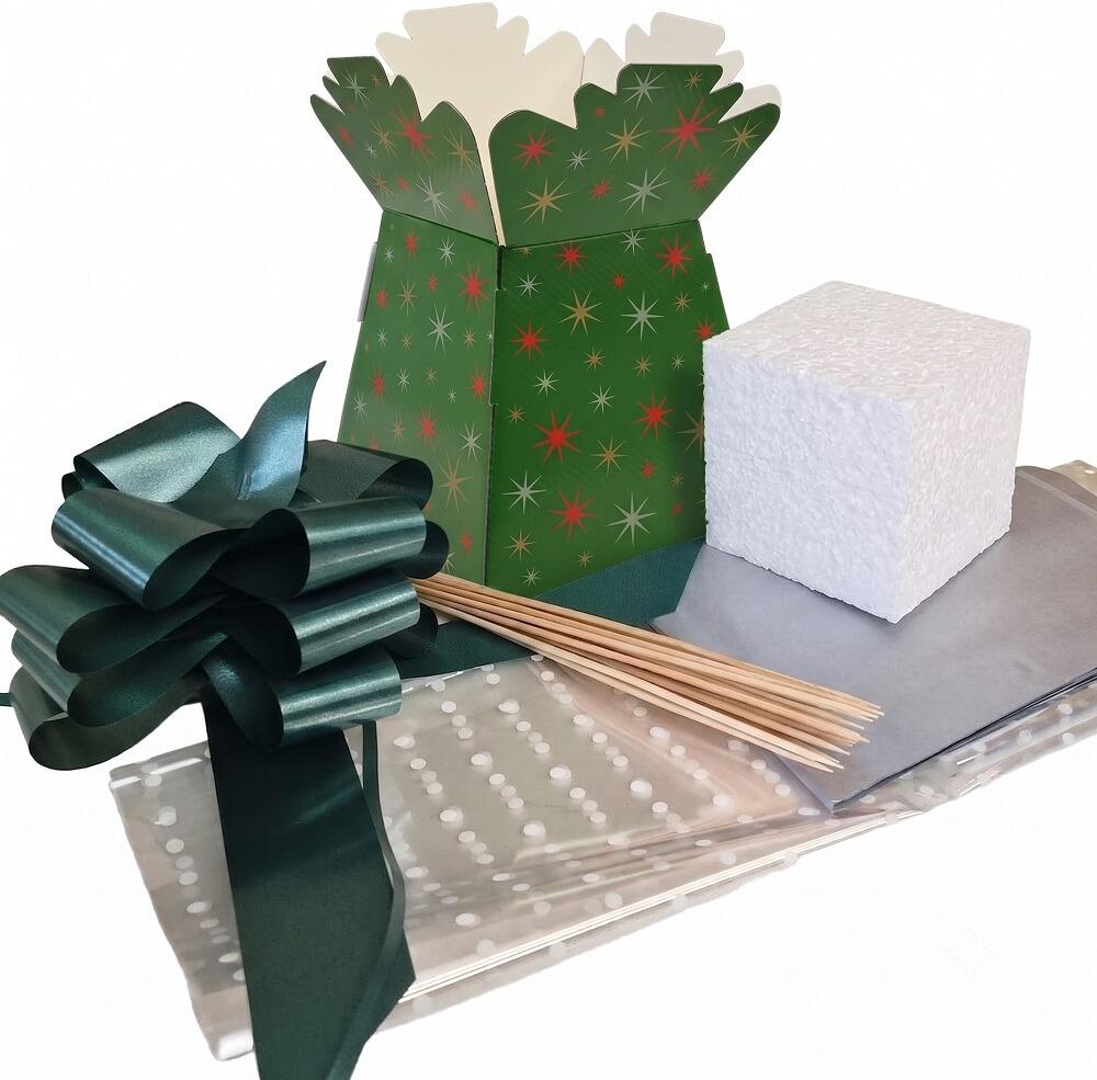 Christmas chocolate bar bouquet kit