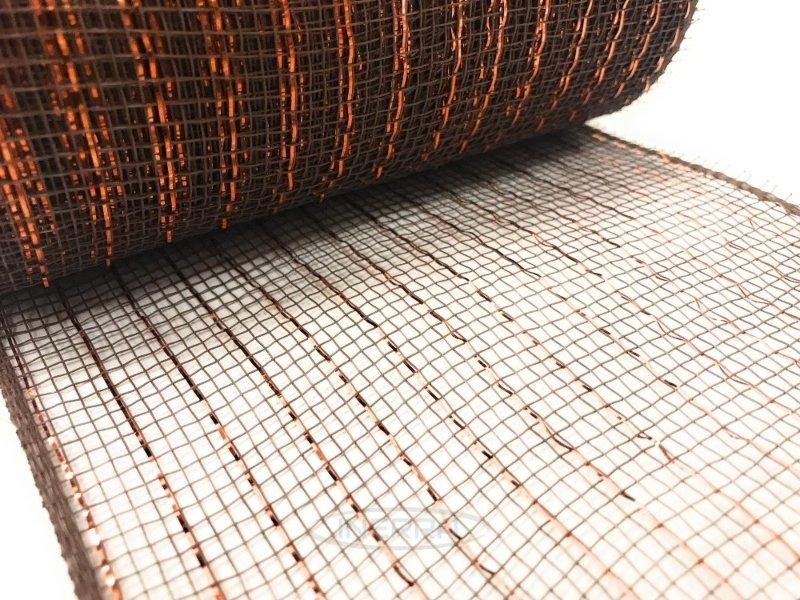 brown deco mesh