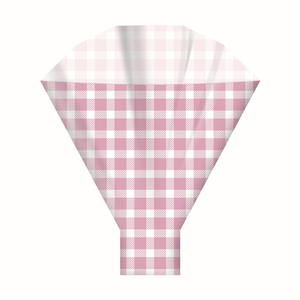 cellophane bouquet flower sleeves celophane pink