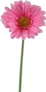 pink gerbera stem artificial flower large