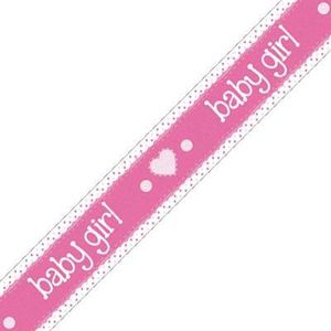 baby girl baby shower banner pink