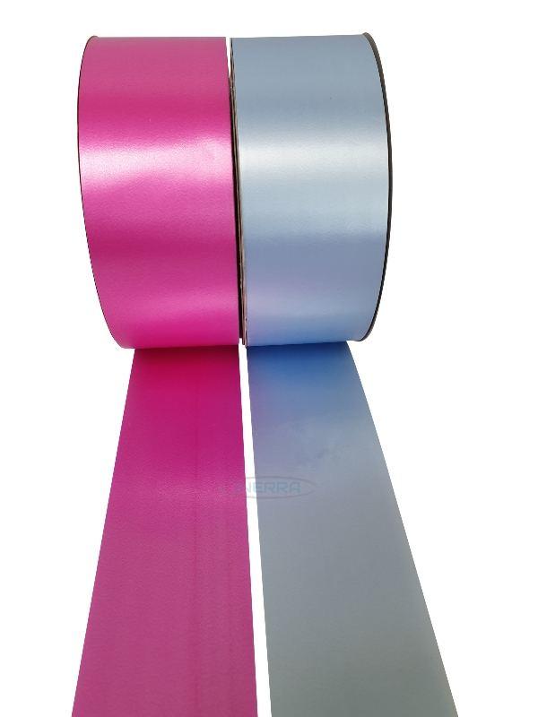 cerise pink blue ribbon