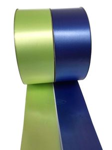 lime royal blue ribbon