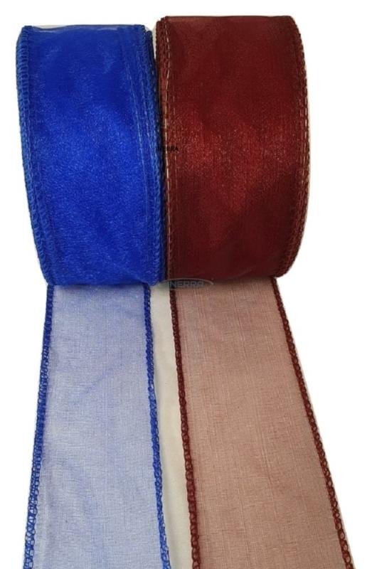 royal blue burgundy ribbon