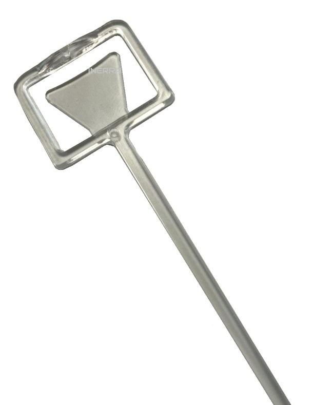 clear florist bouquet card holder cardette