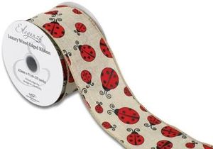 red ladybird ribbon