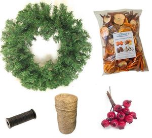 wreath making supplies kit