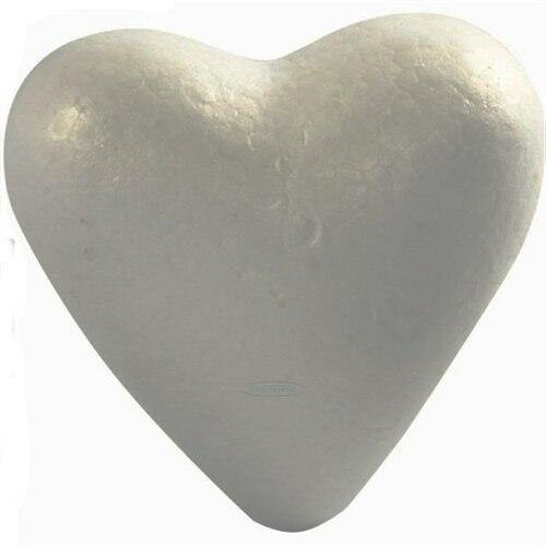 large polystyrene heart craft frame