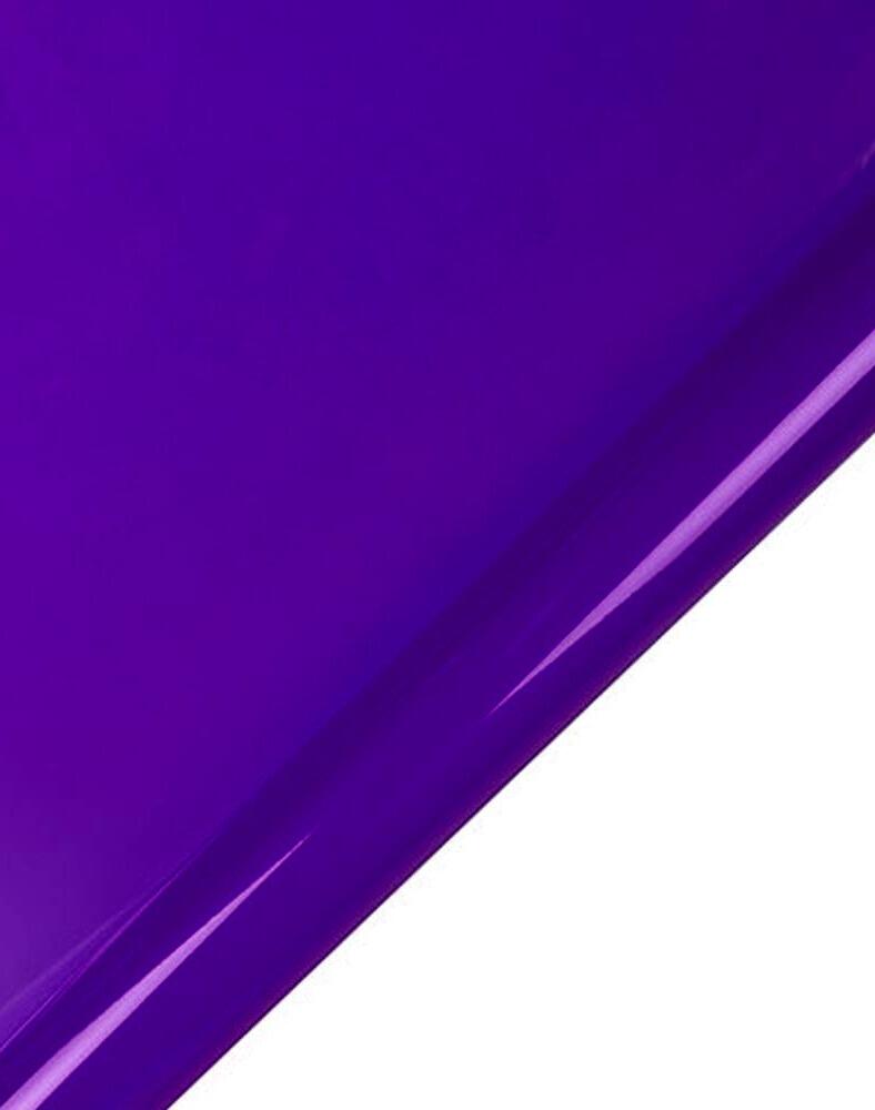 frosted tinted purple cellophane sheet