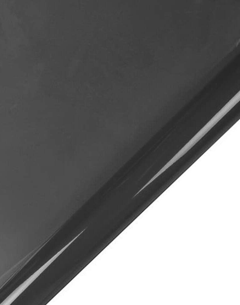 tinted black cellophane