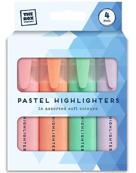 pastel highlighter marker pen set