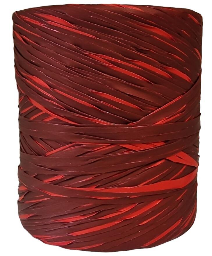 craft raffia ribbon red