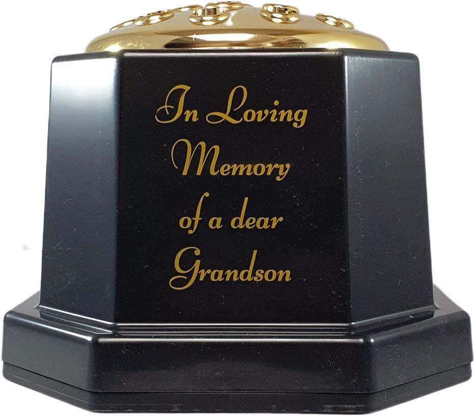 grandson grave vase pot