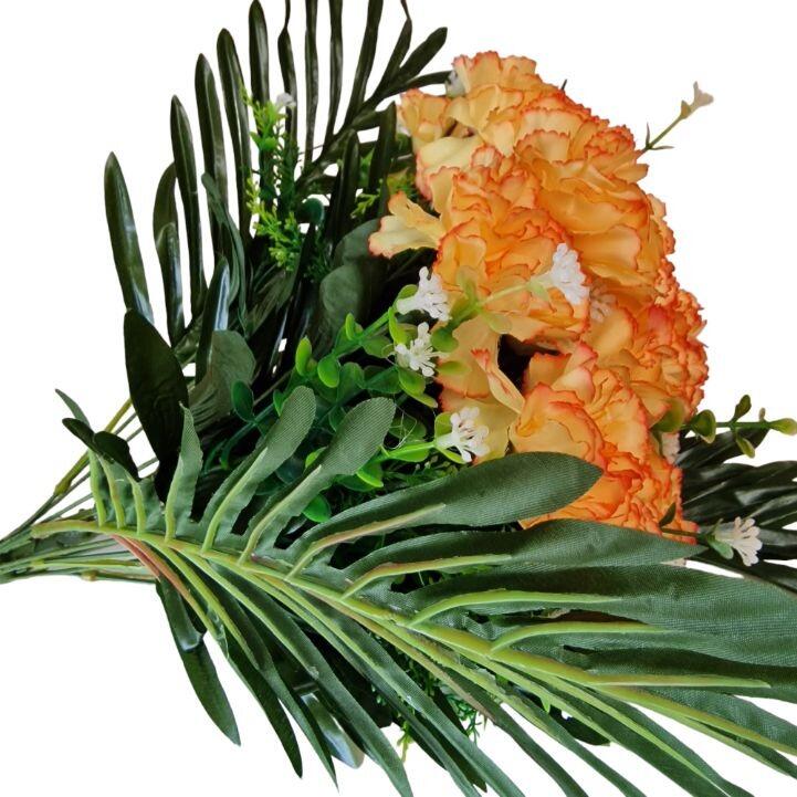 artificial flowers 50cm carnation bouquet