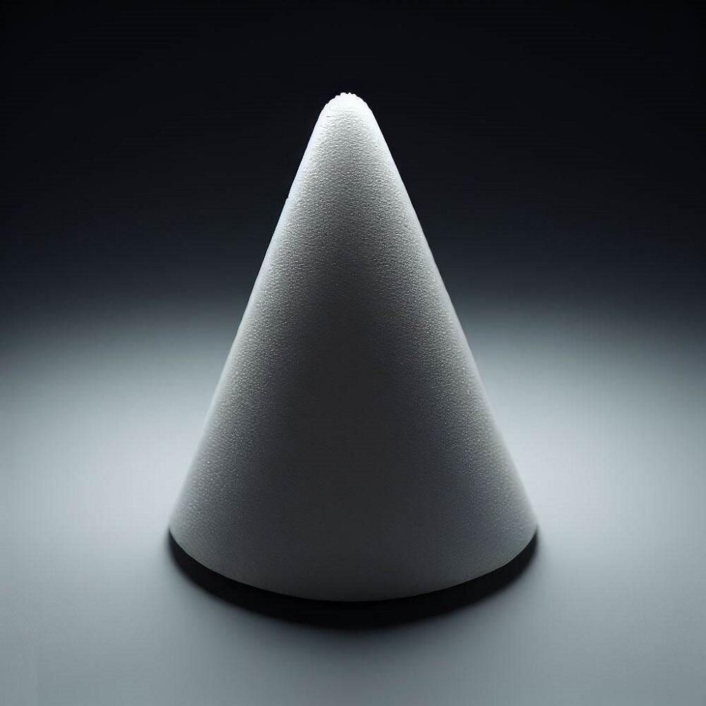 polystyrene cone for craft