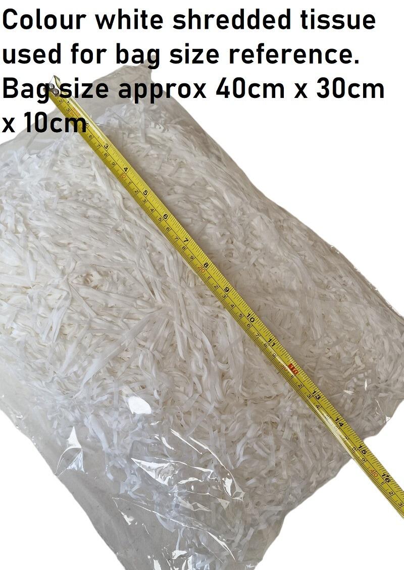 tissue paper shredded