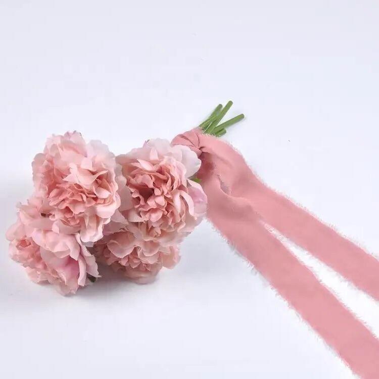 frayed edge ribbon