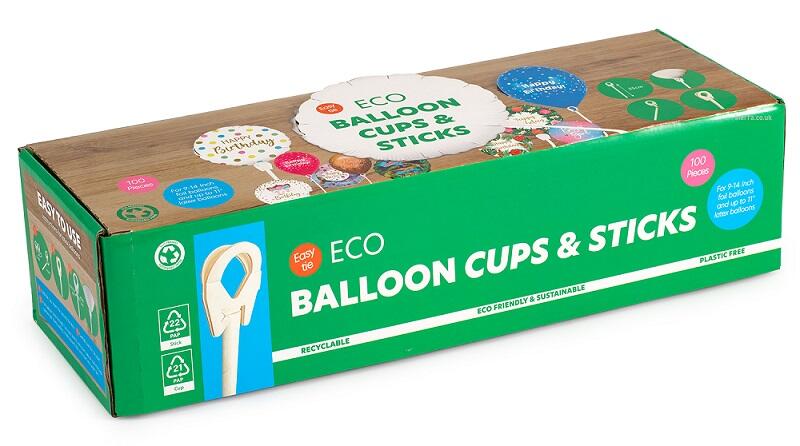 Eco Balloon Stick and Holder for Air Filled Balloons
