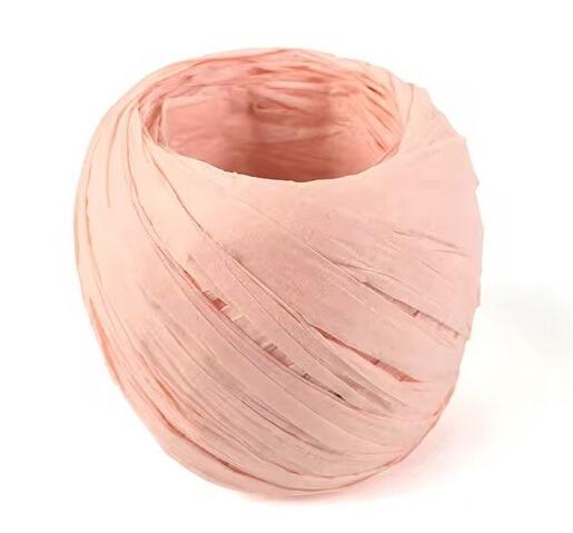 pink raffia
