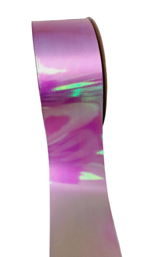 iridescent lilac florist poly ribbon