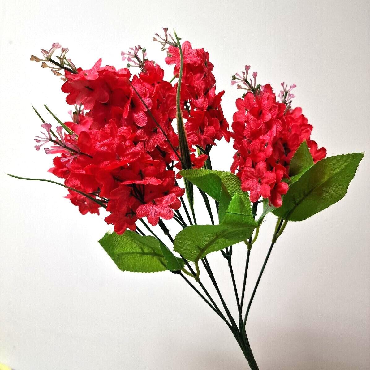 flower bouquet fuchsia artificial