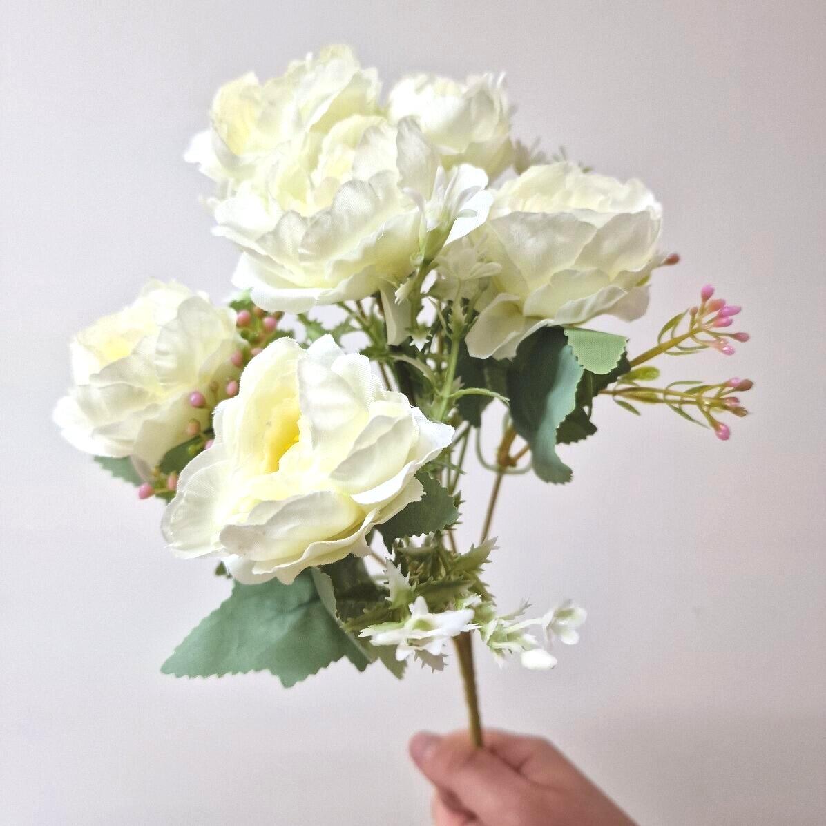artificial peony flowers