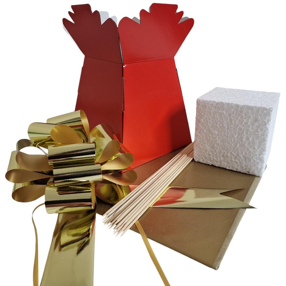 chocolate bouquet florist box kit christmas