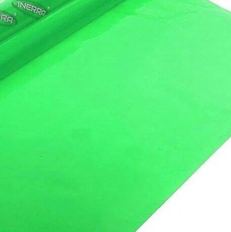 frosted green cellophane