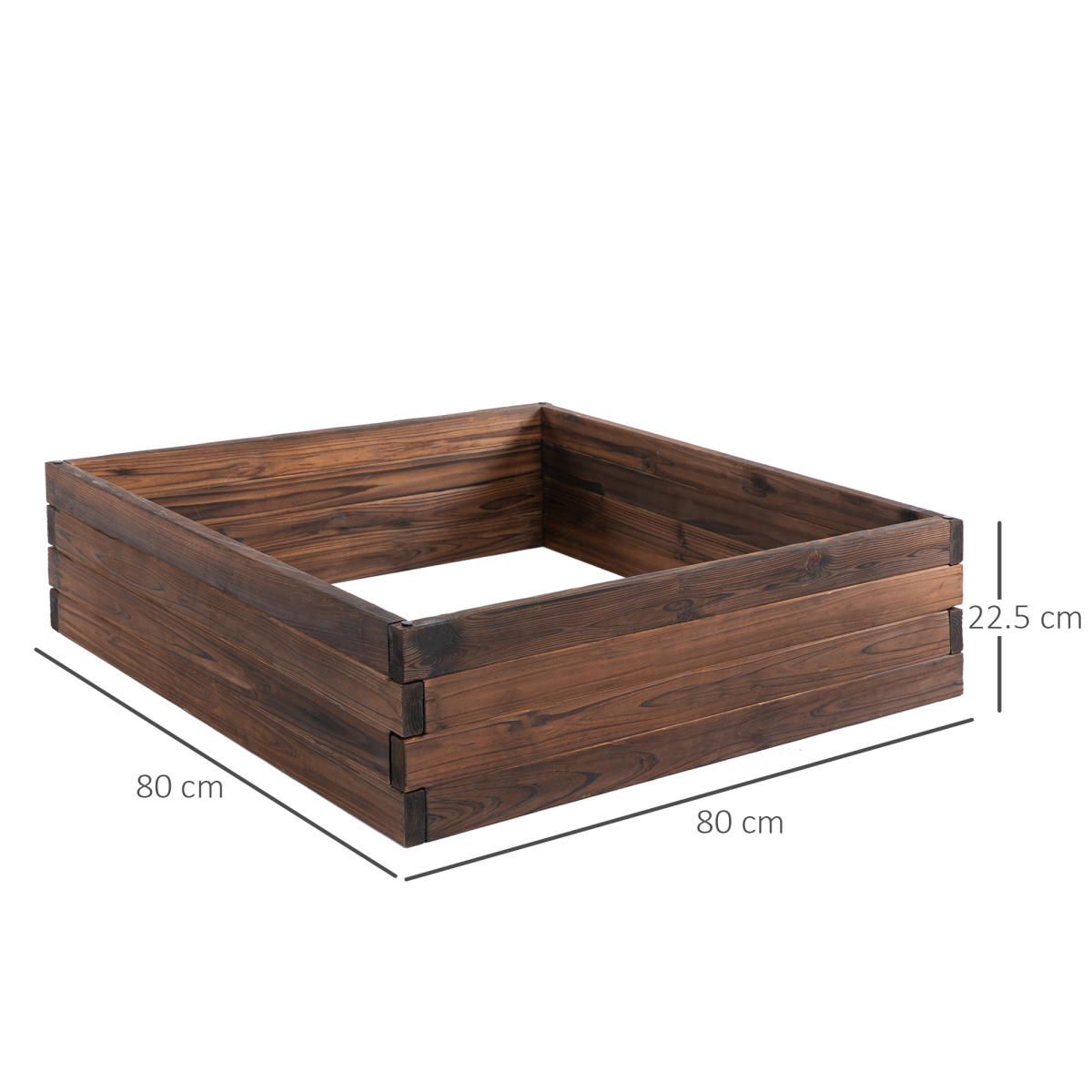 Wooden Raised Garden Bed Planter Grow Container