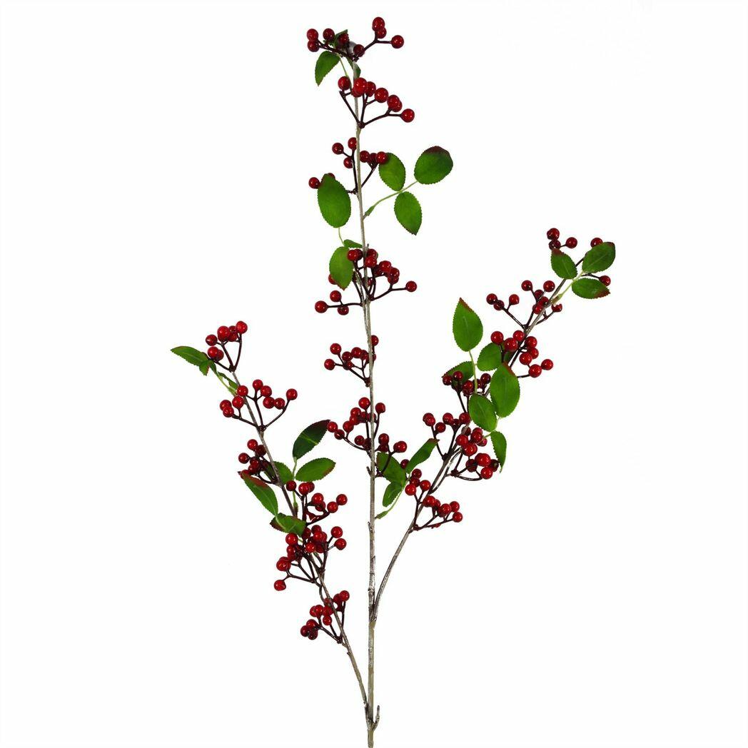 red berry spray artificial