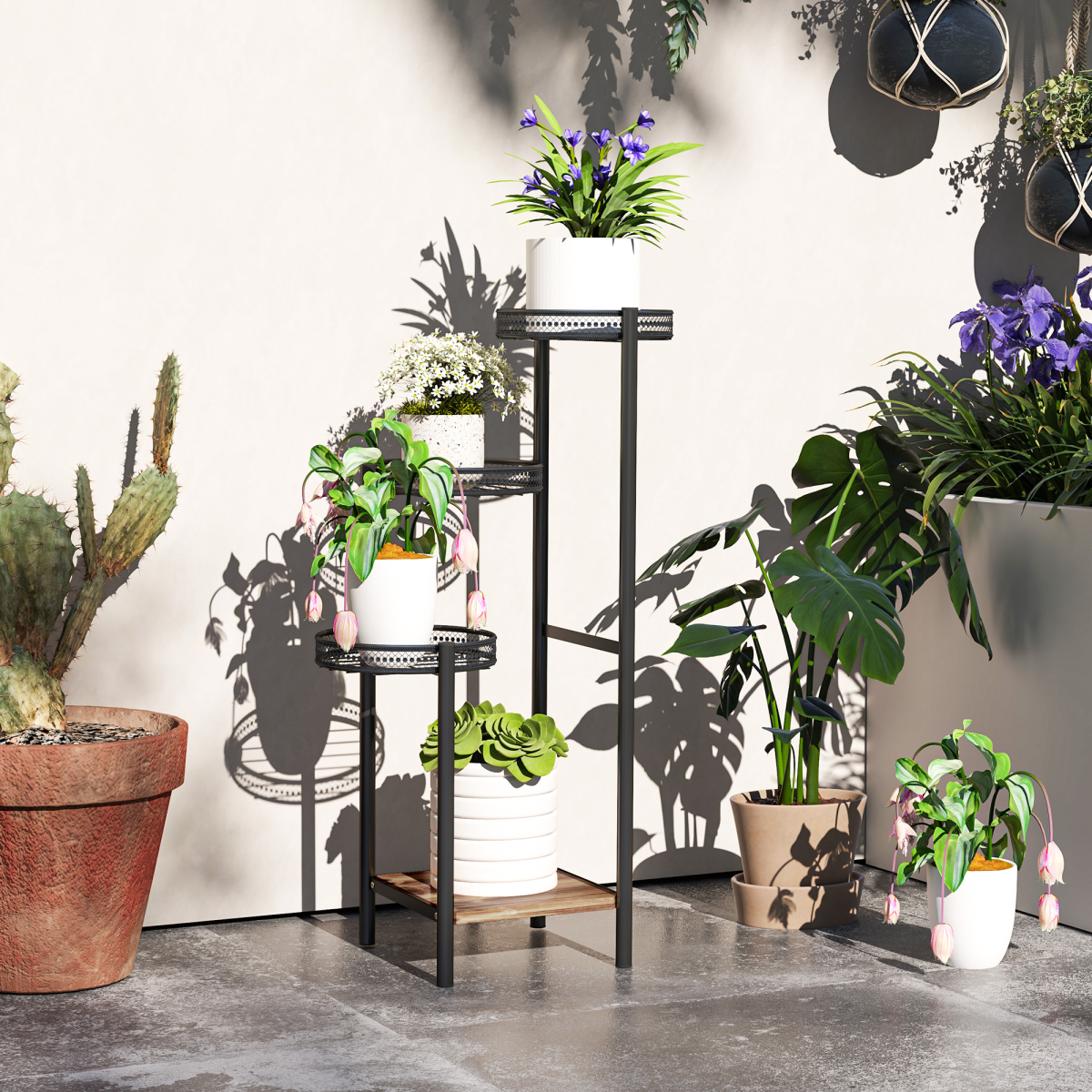 Planter Holder Flower Display Rack stand